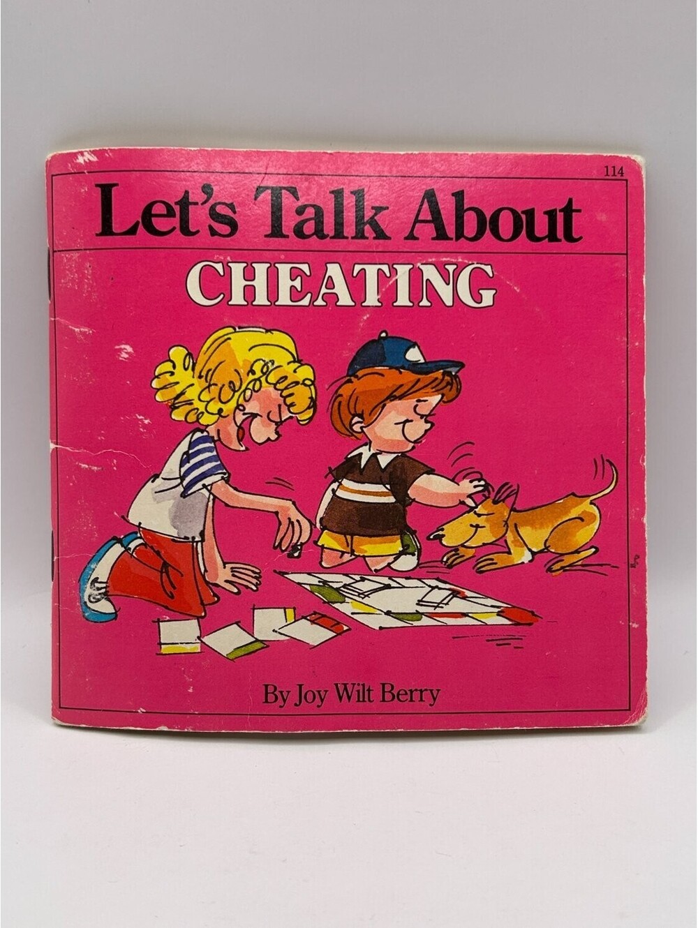 Joy Wilt Berry Let's Talk About Cheating Paperback 1980s
